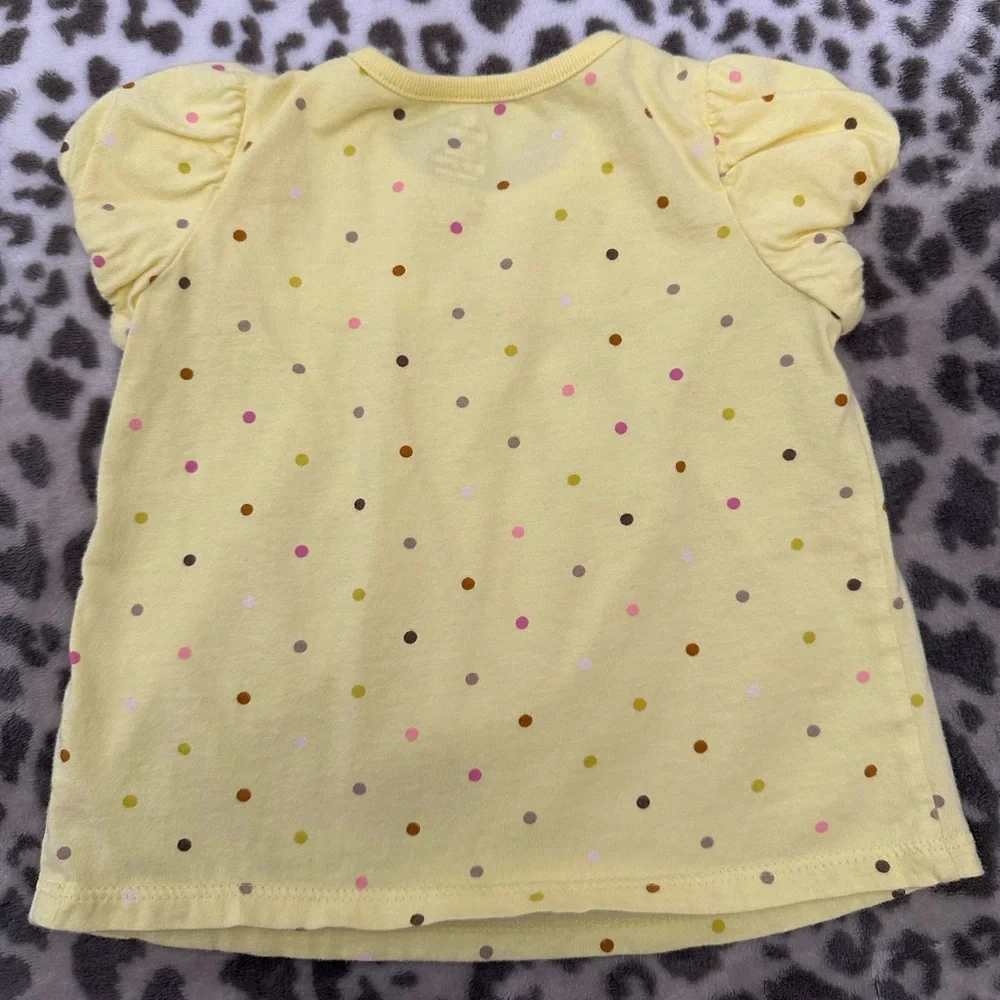 Old Navy Shirt Bundle with FLAWS in Yellow & White Size 18-24 2T 24 months